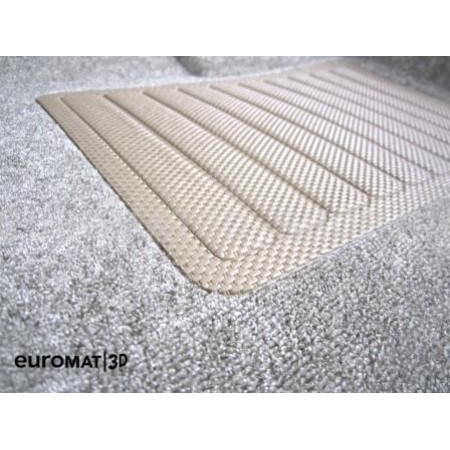 Текстильные 3D коврики Euromat3D Business в салон для Toyota Camry V40 (2006-2011) № EMC3D-005104T Бежевые