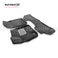 Текстильные 3D коврики Euromat3D Lux в салон для Toyota Land Cruiser 200 (2012-2021) № EM3D-005103G Серые Текстильные 3D коврики Euromat3D Lux в салон для Toyota Land Cruiser 200 (2012-2021) № EM3D-005103G Серые