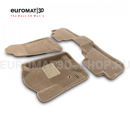 Текстильные 3D коврики Euromat3D Business в салон для Chevrolet Tahoe (2015-2021) № EMC3D-001306T Бежевые Текстильные 3D коврики Euromat3D Business в салон для Chevrolet Tahoe (2015-2021) № EMC3D-001306T Бежевые
