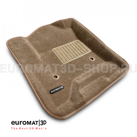 Текстильные 3D коврики Euromat3D Business в салон для Chevrolet Tahoe (2015-2021) № EMC3D-001306T Бежевые Текстильные 3D коврики Euromat3D Business в салон для Chevrolet Tahoe (2015-2021) № EMC3D-001306T Бежевые