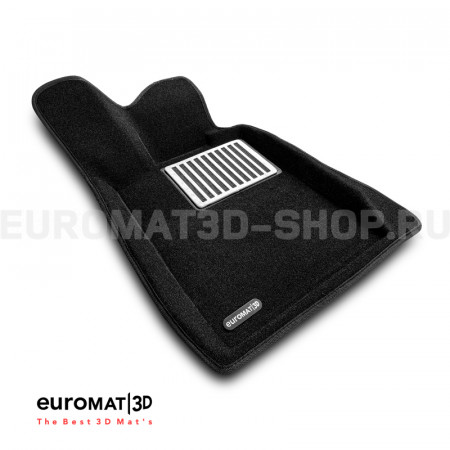 Текстильные 3D коврики Euromat3D Lux в салон для Bmw 3 GT (F34) № EM3D-001216