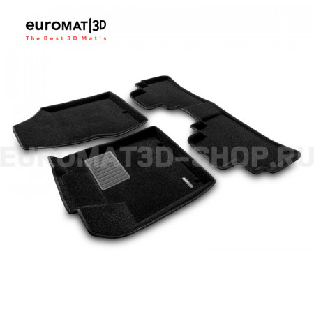 Текстильные 3D коврики Euromat3D Business в салон для Nissan Murano (Z52) (2016-) № EMC3D-003729