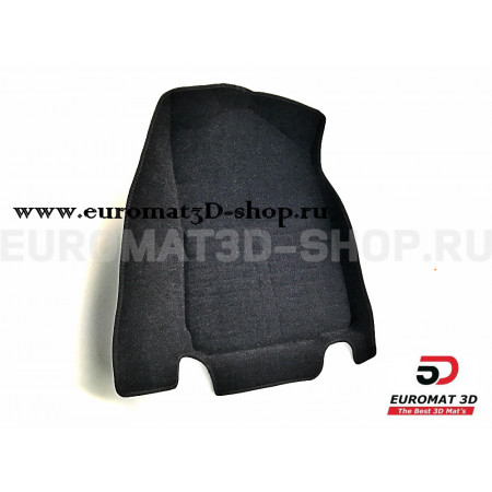 Текстильные 5D коврики с высоким бортом Euromat3D в салон для Toyota Camry V50 (2011-2017) № EM5D-005104