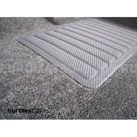 Текстильные 3D коврики Euromat3D Business в салон для Subaru Legacy (2010-) № EMC3D-004704G Серые