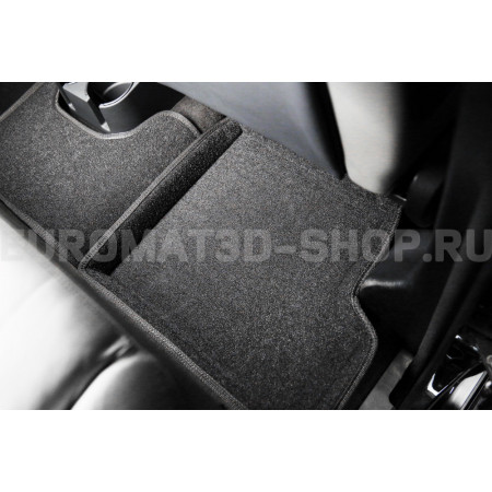 Текстильные 3D коврики Euromat3D Premium в салон для Volkswagen Touareg (2018-) № EMPR3D-004106
