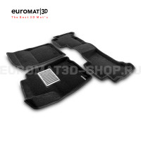 Текстильные 3D коврики Euromat3D Lux в салон для Toyota 4Runner (2002-2009) № EM3D-005141