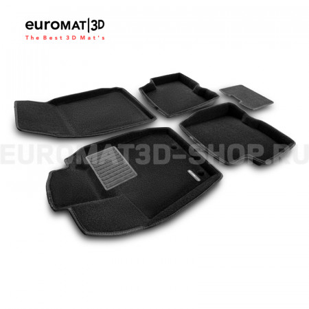 Текстильные 3D коврики Euromat3D Business в салон для Renault Arkana (2019-) № EMC3D-004202 Текстильные 3D коврики Euromat3D Business в салон для Renault Arkana (2019-) № EMC3D-004202