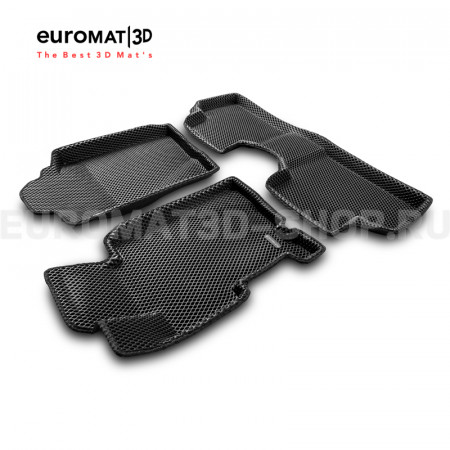 3D коврики Euromat3D EVA в салон для Honda Civic 4D (2006-2012) № EM3DEVA-002602