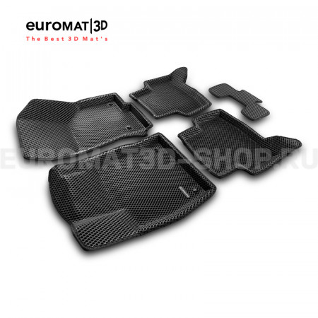 3D коврики Euromat3D EVA в салон для Volkswagen Jetta (2019-) № EM3DEVA-004507