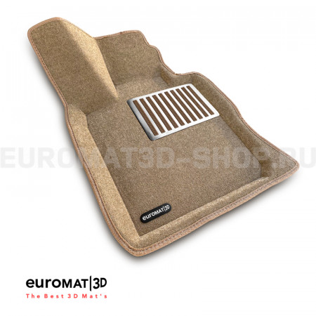 Текстильные 3D коврики Euromat3D Lux в салон для Bmw 6 GT (G32) (2017-) № EM3D-001207T Бежевые Текстильные 3D коврики Euromat3D Lux в салон для Bmw 6 GT (G32) (2017-) № EM3D-001207T Бежевые