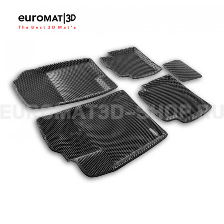 3D коврики Euromat3D EVA в салон для Haval Jolion (2021-) (полный привод) № EM3DEVA-001473 3D коврики Euromat3D EVA в салон для Haval Jolion (2021-) (полный привод) № EM3DEVA-001473