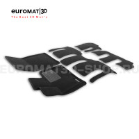 Текстильные 3D коврики Euromat3D Business в салон для Gac M8 (2023-) № EMC3D-001434 Текстильные 3D коврики Euromat3D Business в салон для Gac M8 (2023-) № EMC3D-001434