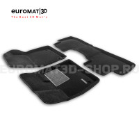 Текстильные 3D коврики Euromat3D Business в салон для Geely Atlas (2024-) № EMC3D-001414