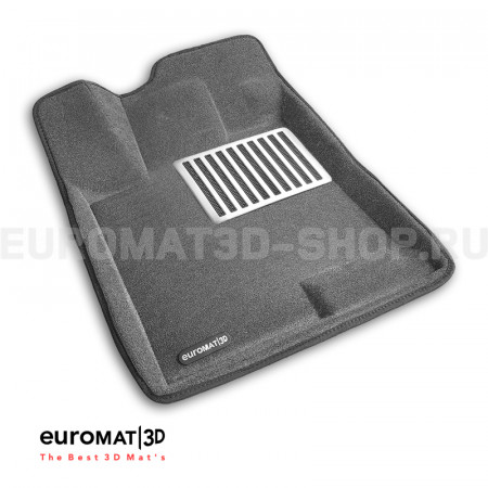 Текстильные 3D коврики Euromat3D Lux в салон для Haval Jolion (2021-) (полный привод) № EM3D-001473G Серые