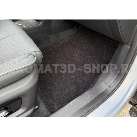 Текстильные 3D коврики Euromat3D Lux в салон для Jaecoo J7 (2023-) № EM3D-000030